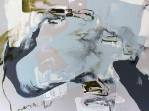 Marking the moments with Katie Butler’s paintings in Annotations opening Friday, Oct. 20, 5-8 pm in The Small BOX Gallery; free