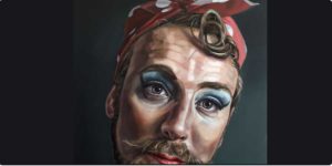 Visit with Rosie, Melissa Markwald’s iconic exhibit, in The BOX Gallery, Oct. 20-Nov. 18; free opening reception, Friday, Oct. 20, 5-8 pm