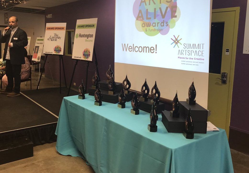 The 2018 Arts Alive Awards all in a row to be presented