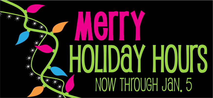 Holiday Hours at Summit Artspace 2019