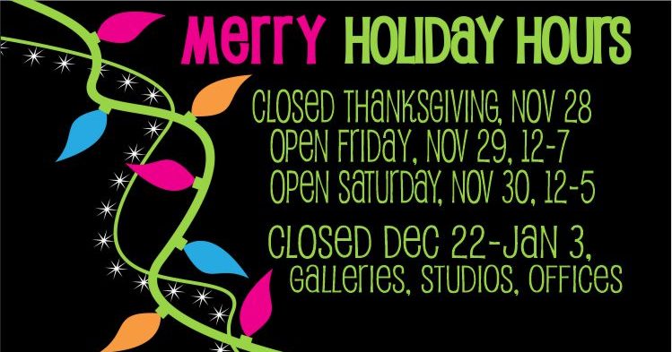 Holiday Hours 2019