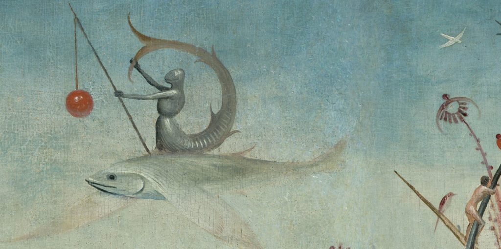 Boschian Detail from Garden of Earthly Delights