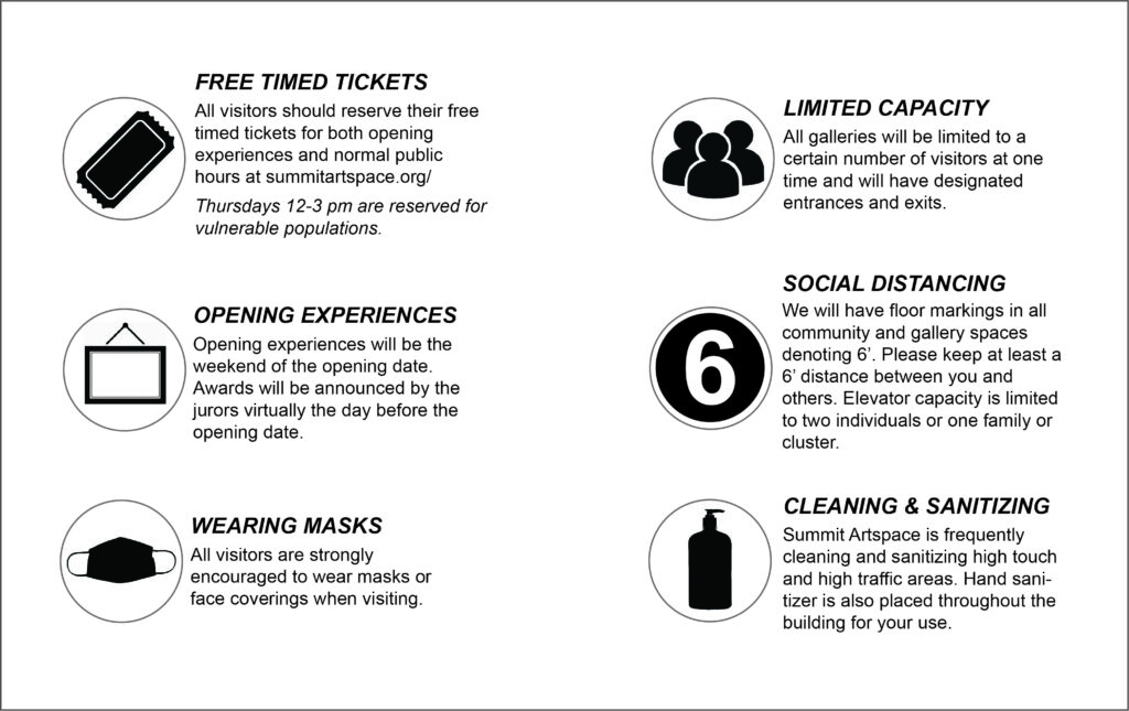 Guidelines for visiting Summit Artspace