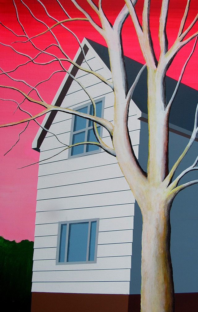 A View of a House | Diane Pribojan - Summit Artspace