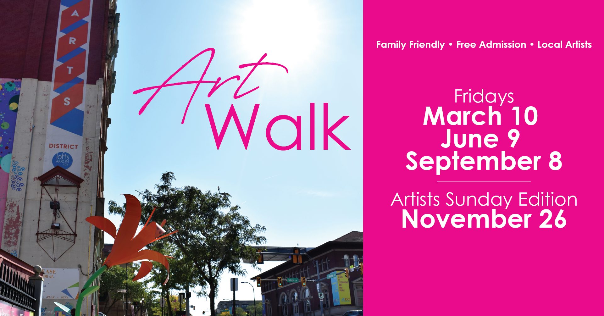 Akron Artwalk Summit Artspace